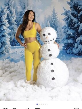 P'tula Pureluxe Yellow Frost Leggings